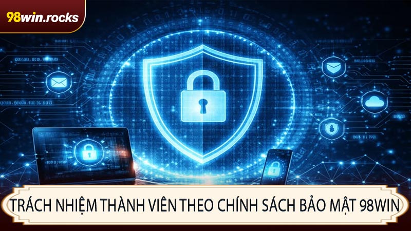 Trách nhiệm thành viên theo chính sách bảo mật 98WIN